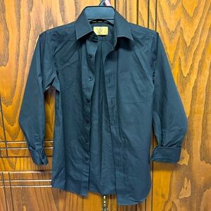 10/12 Black Dress Shirt for Boy